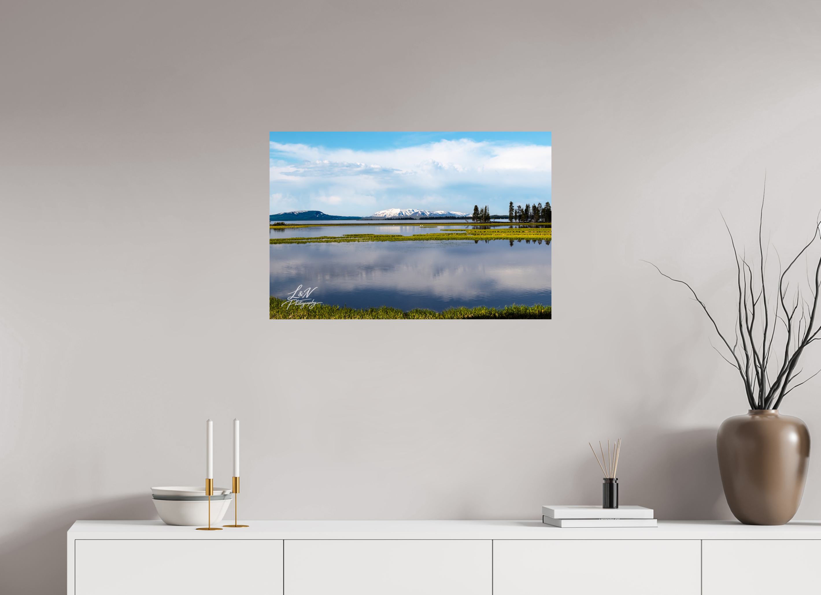 30 x 20″, Photo Print On Fuji Crystal DP II Yellowstone