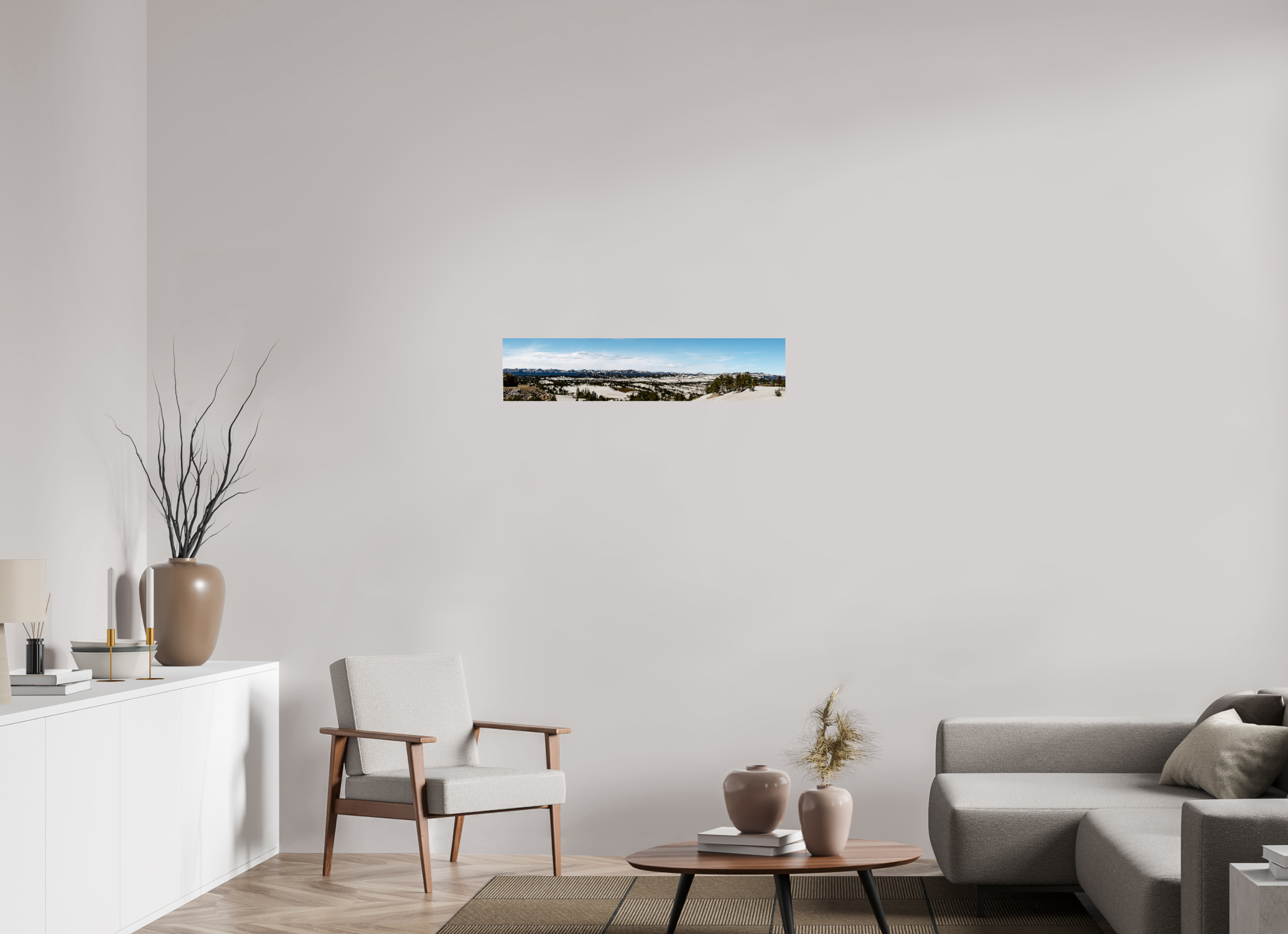 36 x 8″, Photo Print on Aluminum Backing Beartooth Highway