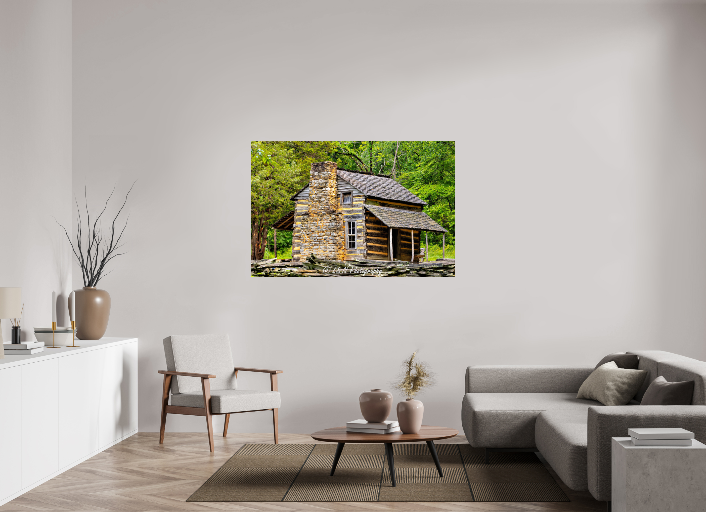 60 x 40″, Photo Print On Fuji Crystal DP II John Oliver Cabin
