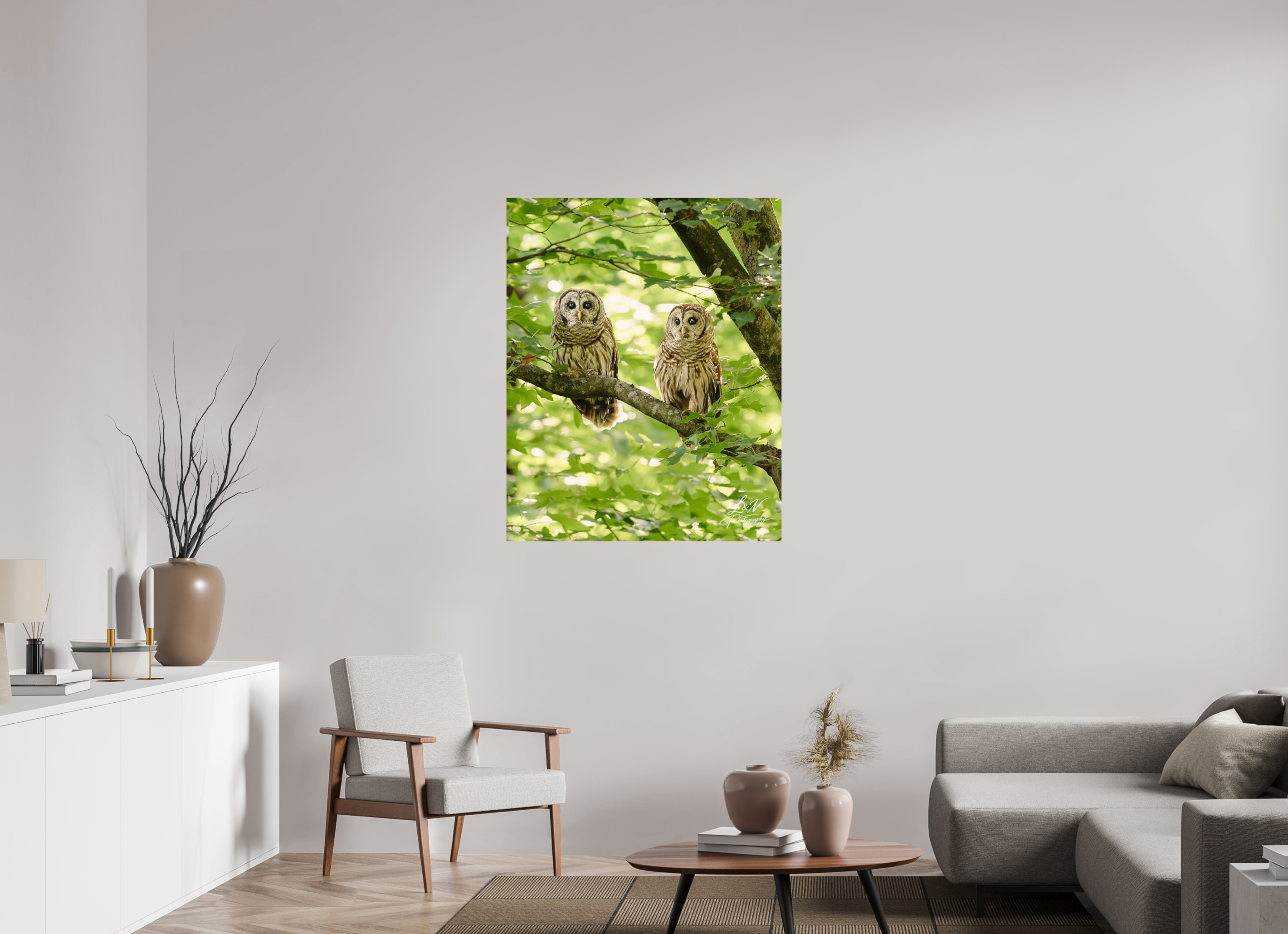 35 x 43.7″, Photo Print on Aluminum Backing Kindred Spirits
