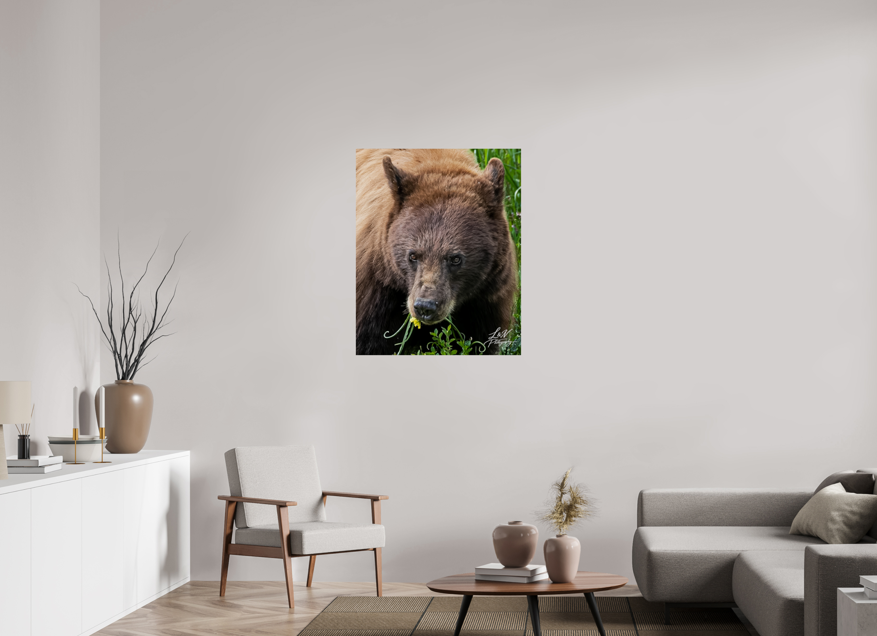 31 x 38.7″, Photo Print On Fuji Crystal DP II Eyes of the Wild