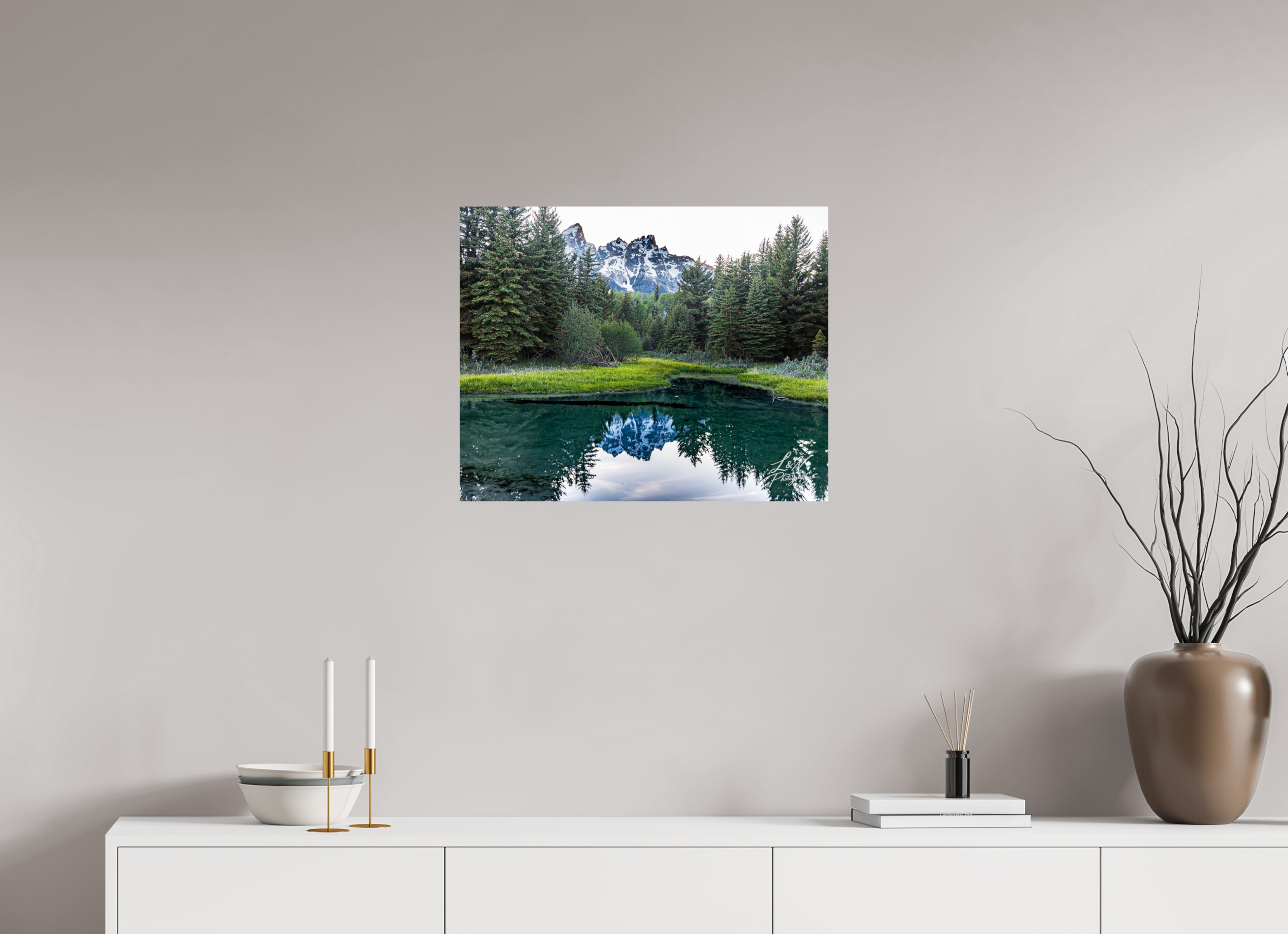 25 x 20″, Photo Print On Fuji Crystal DP II Emerald Reflection