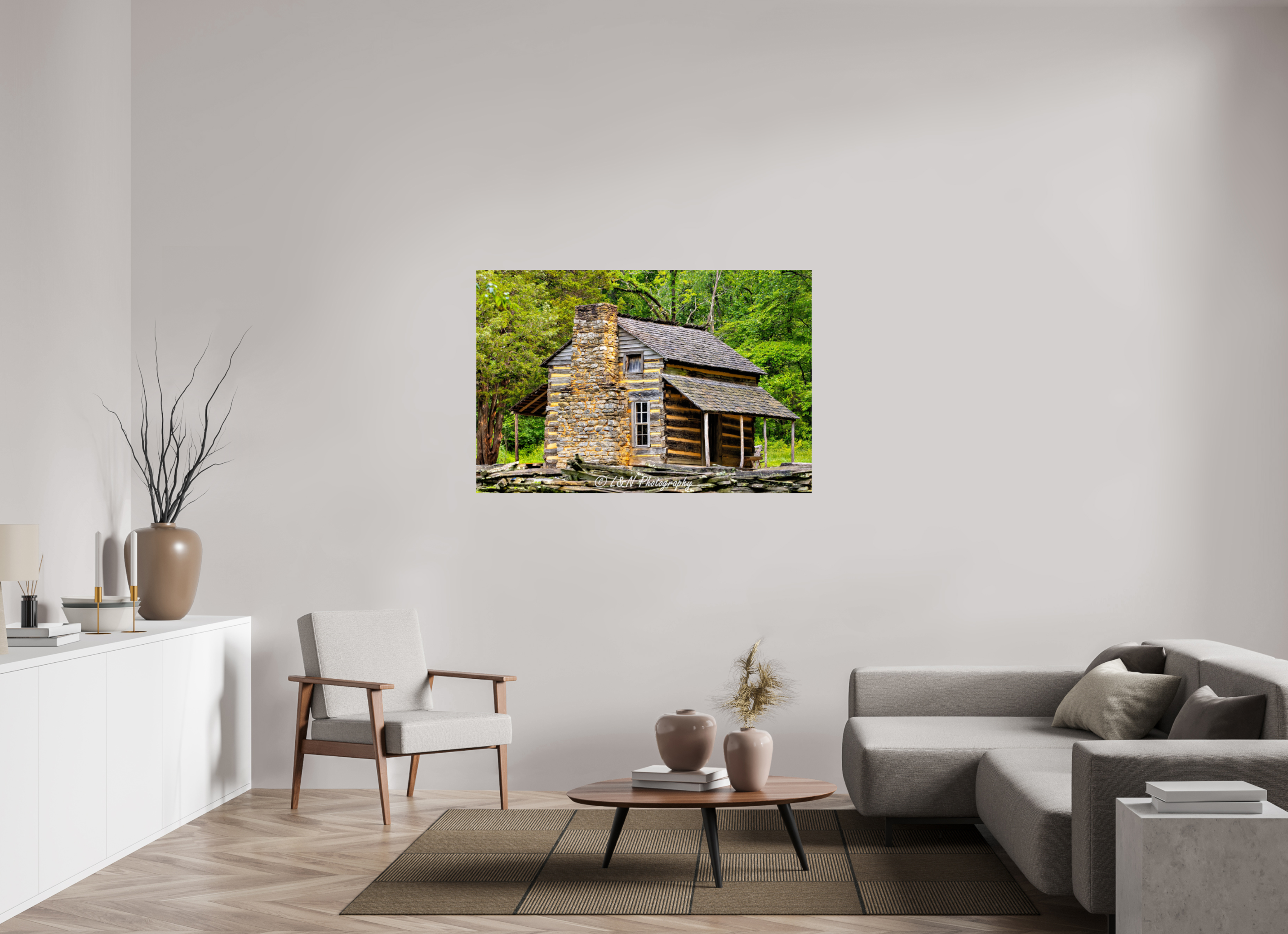 54 x 36″, Photo Print On Fuji Crystal DP II John Oliver Cabin