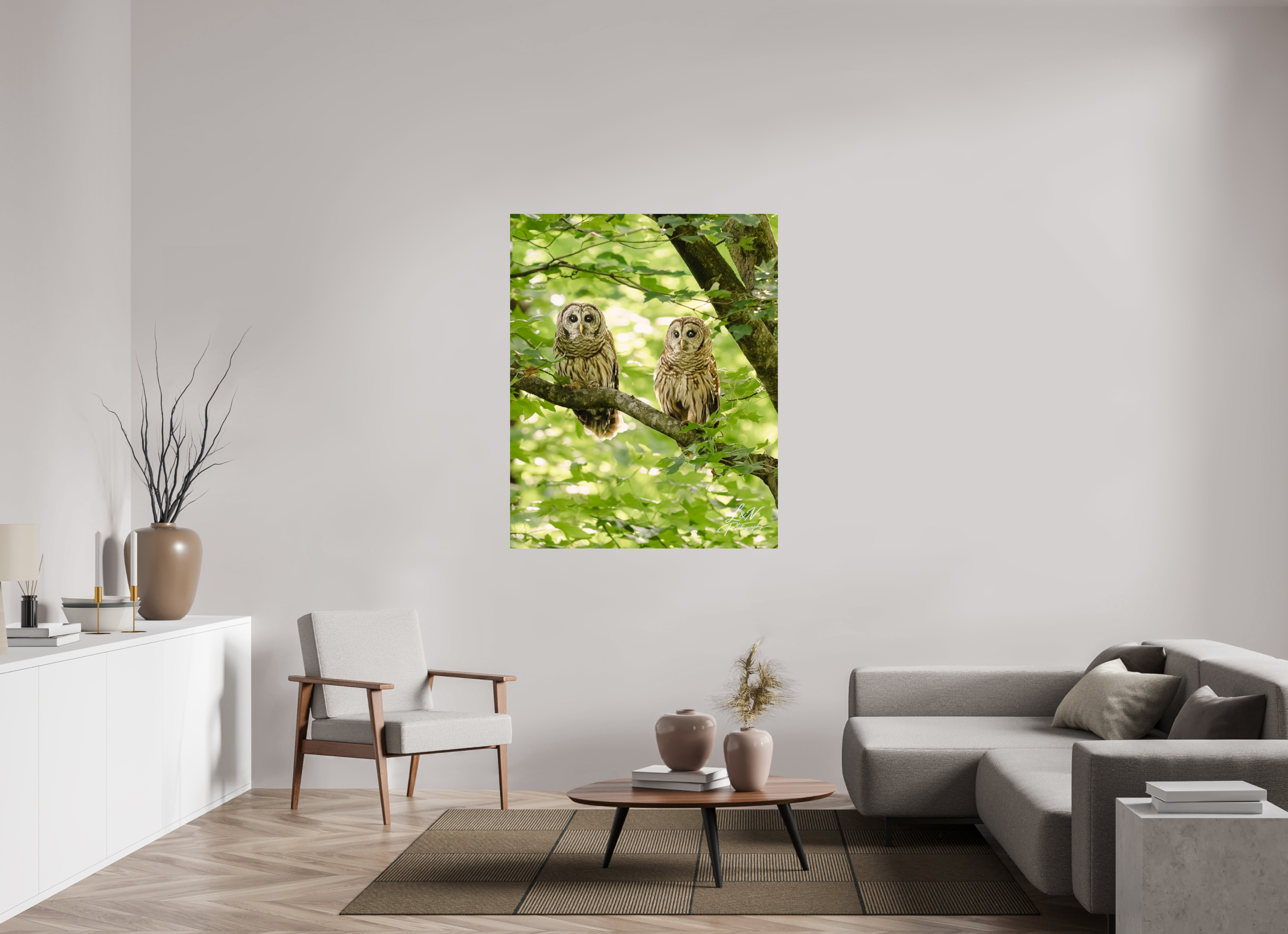 43 x 53.7″, Photo Print on Aluminum Backing Kindred Spirits