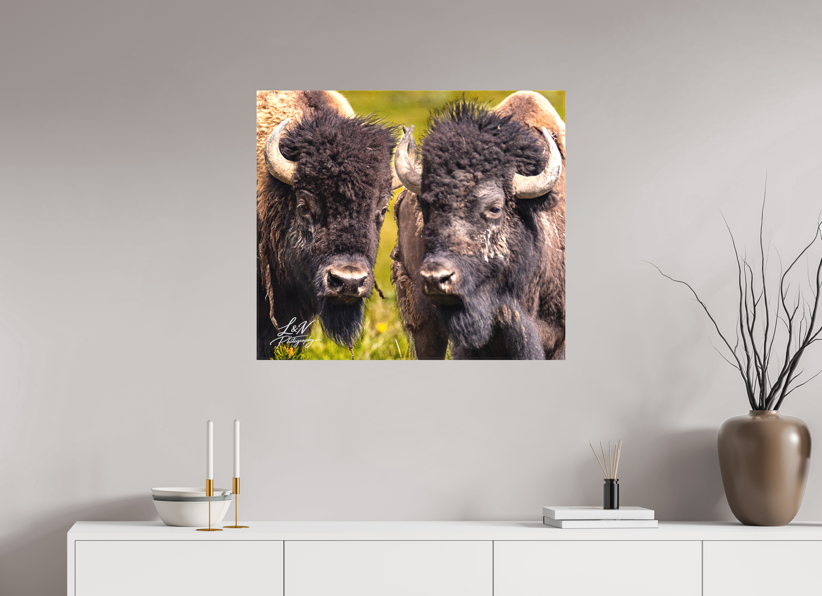 32.1 x 28″, Matte Canvas on Stretcher Frame Silent Strength