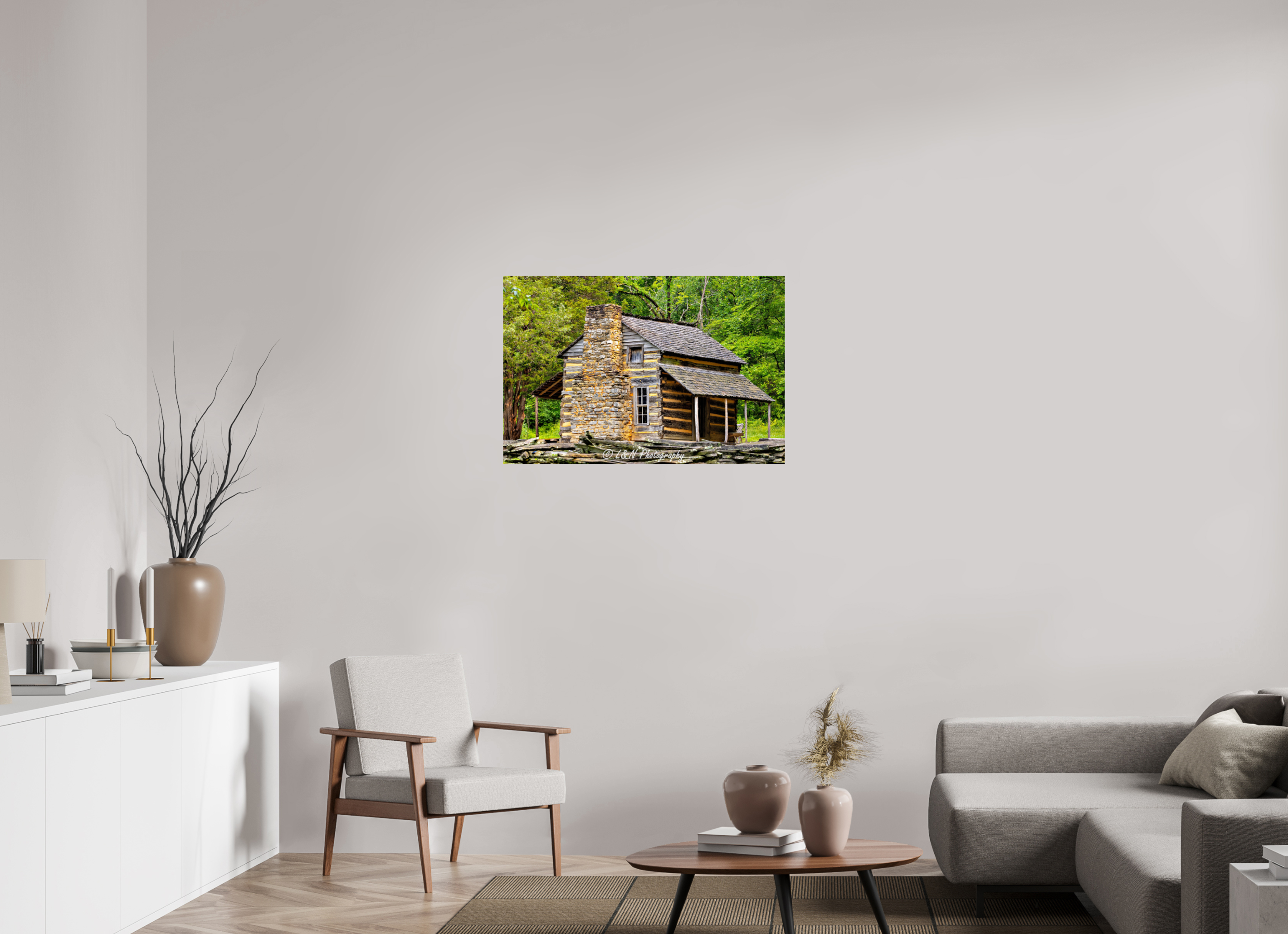 36 x 24″, Photo Print On Fuji Crystal DP II John Oliver Cabin