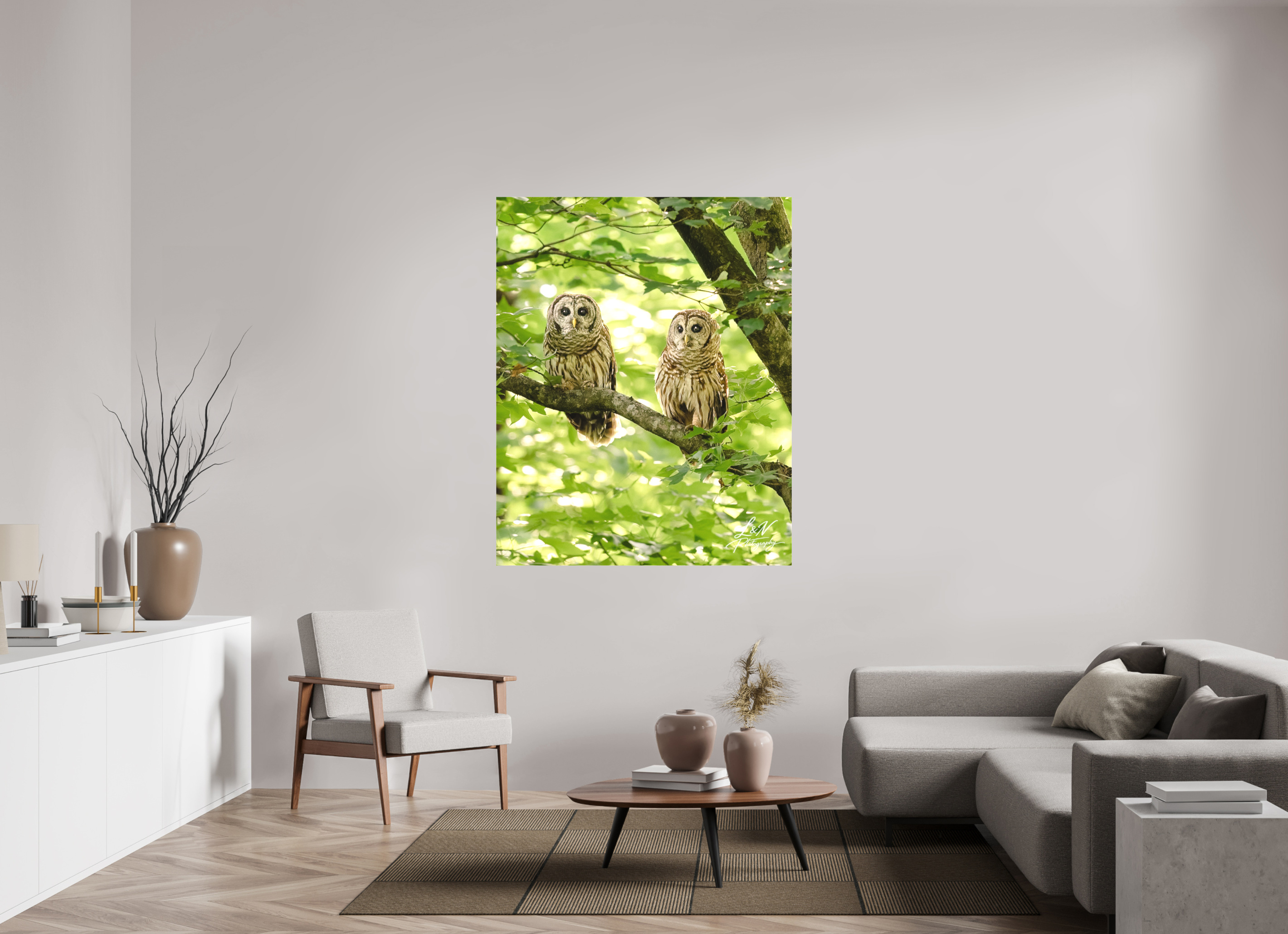 47 x 58.7″, Matte Canvas on Stretcher Frame Kindred Spirits