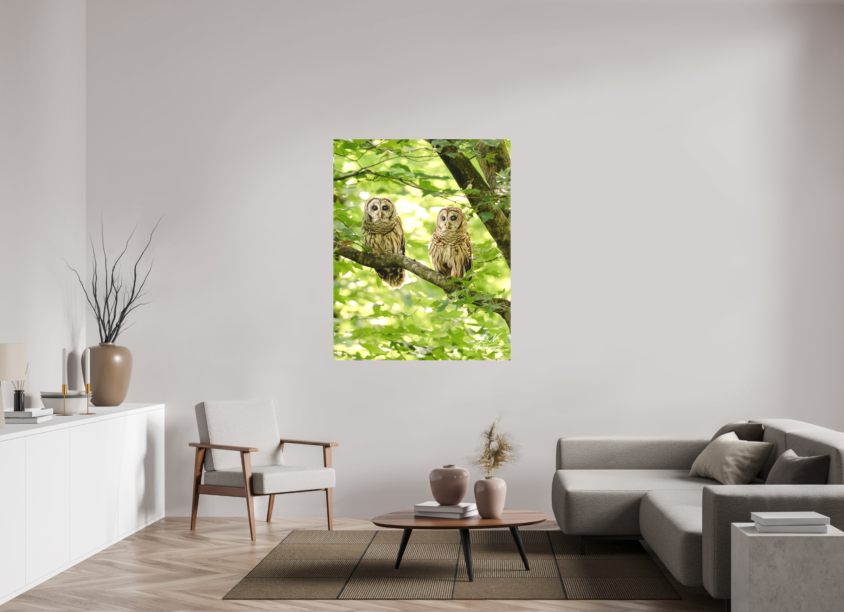 43 x 53.7″, Matte Canvas on Stretcher Frame Kindred Spirits