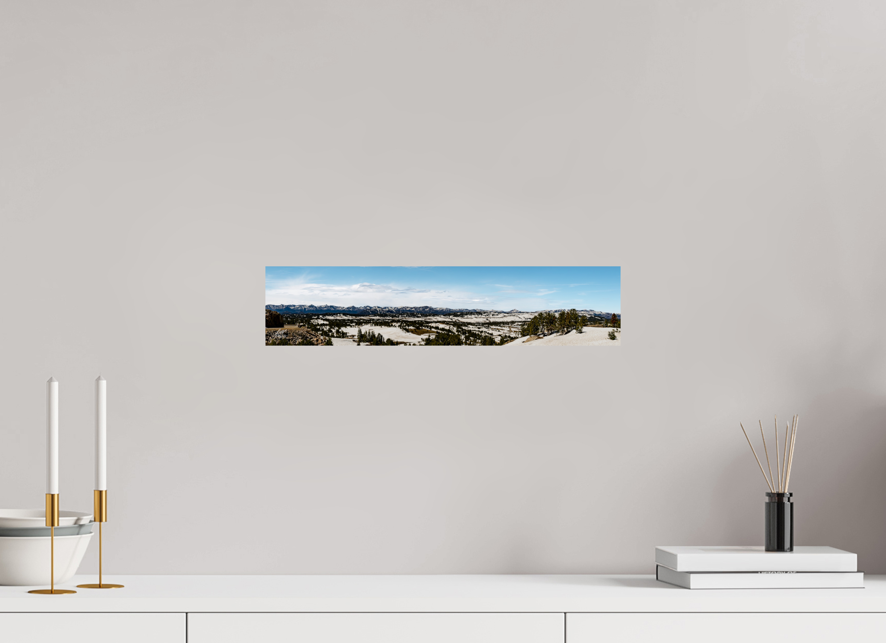 18 x 4″, Photo Print On Fuji Crystal DP II Beartooth Highway