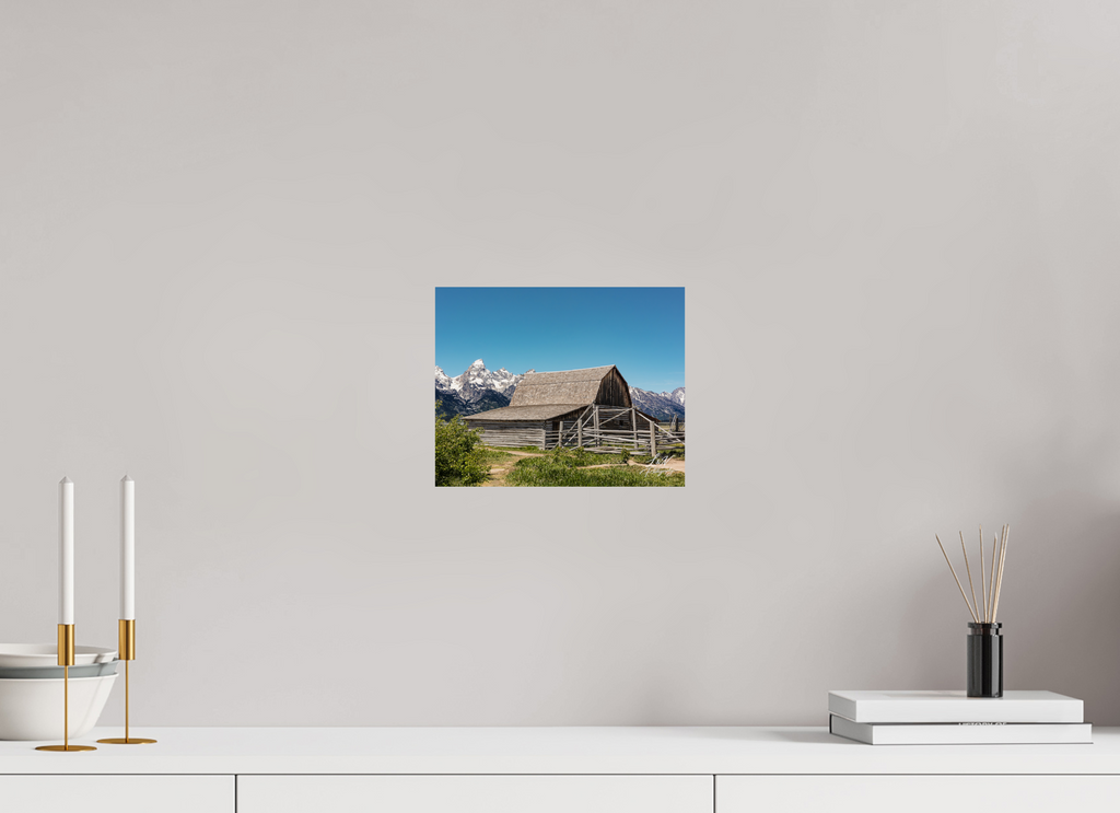 10 x 8″, Photo Print On Fuji Crystal DP II The Moulton Barn