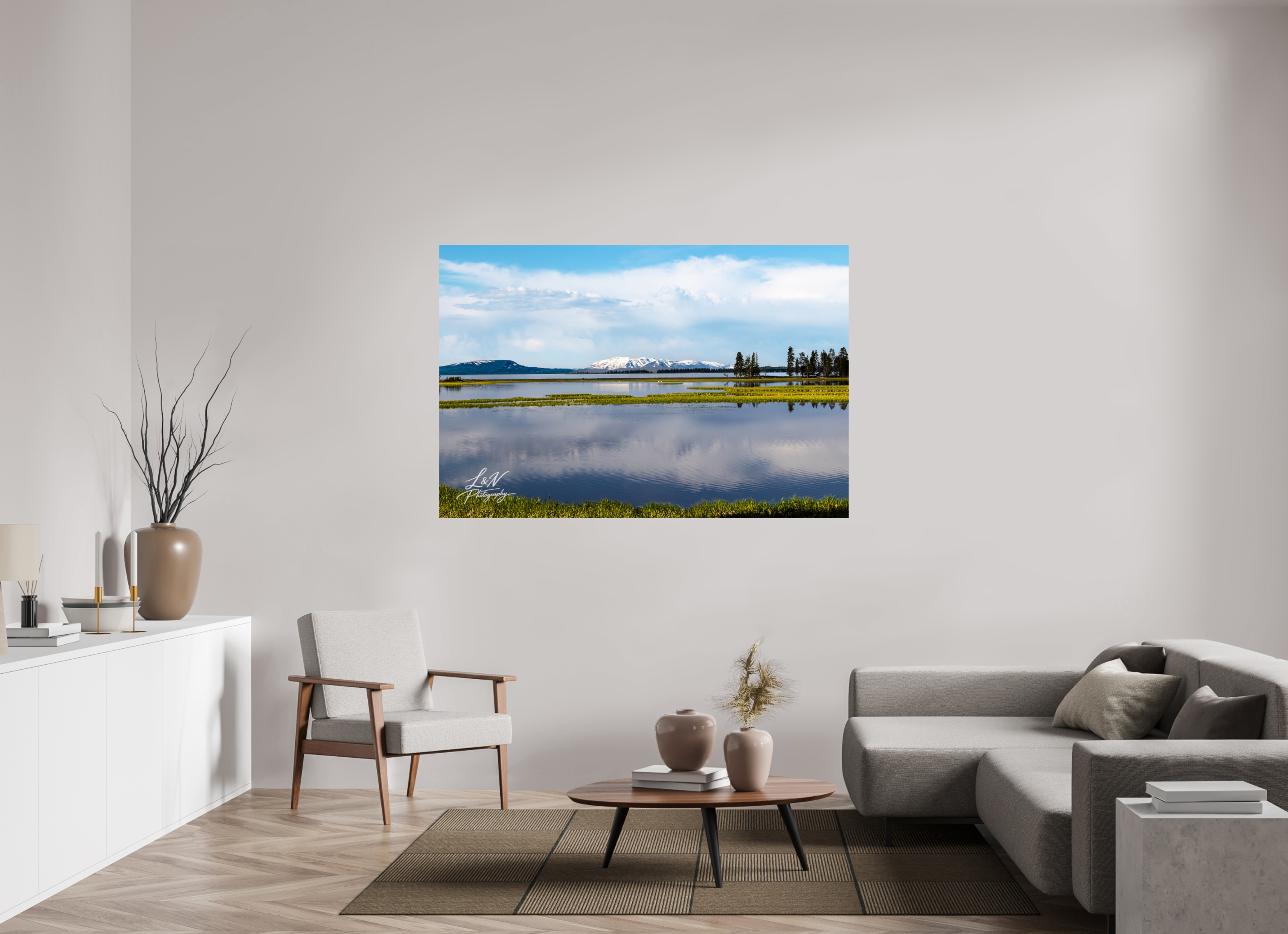 66 x 44″, Photo Print On Fuji Crystal DP II Yellowstone