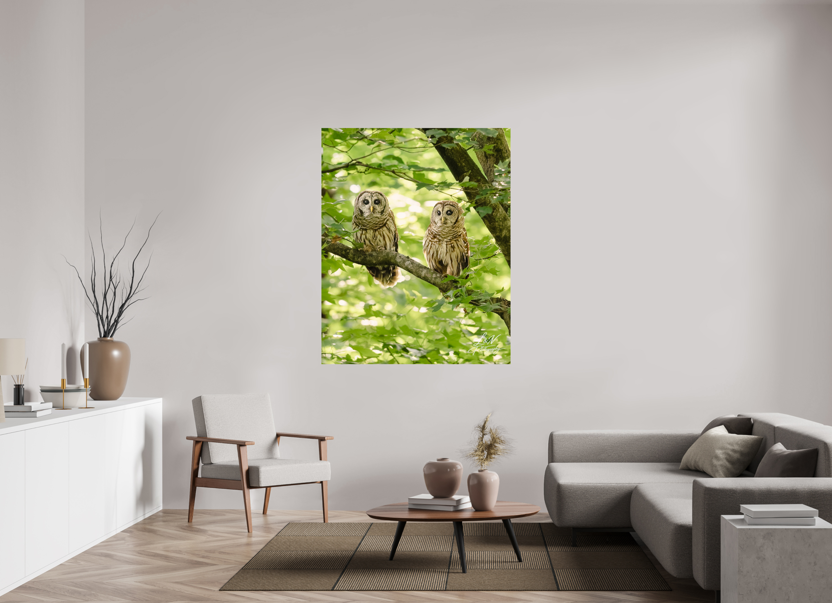 47 x 58.7″, Photo Print on Aluminum Backing Kindred Spirits