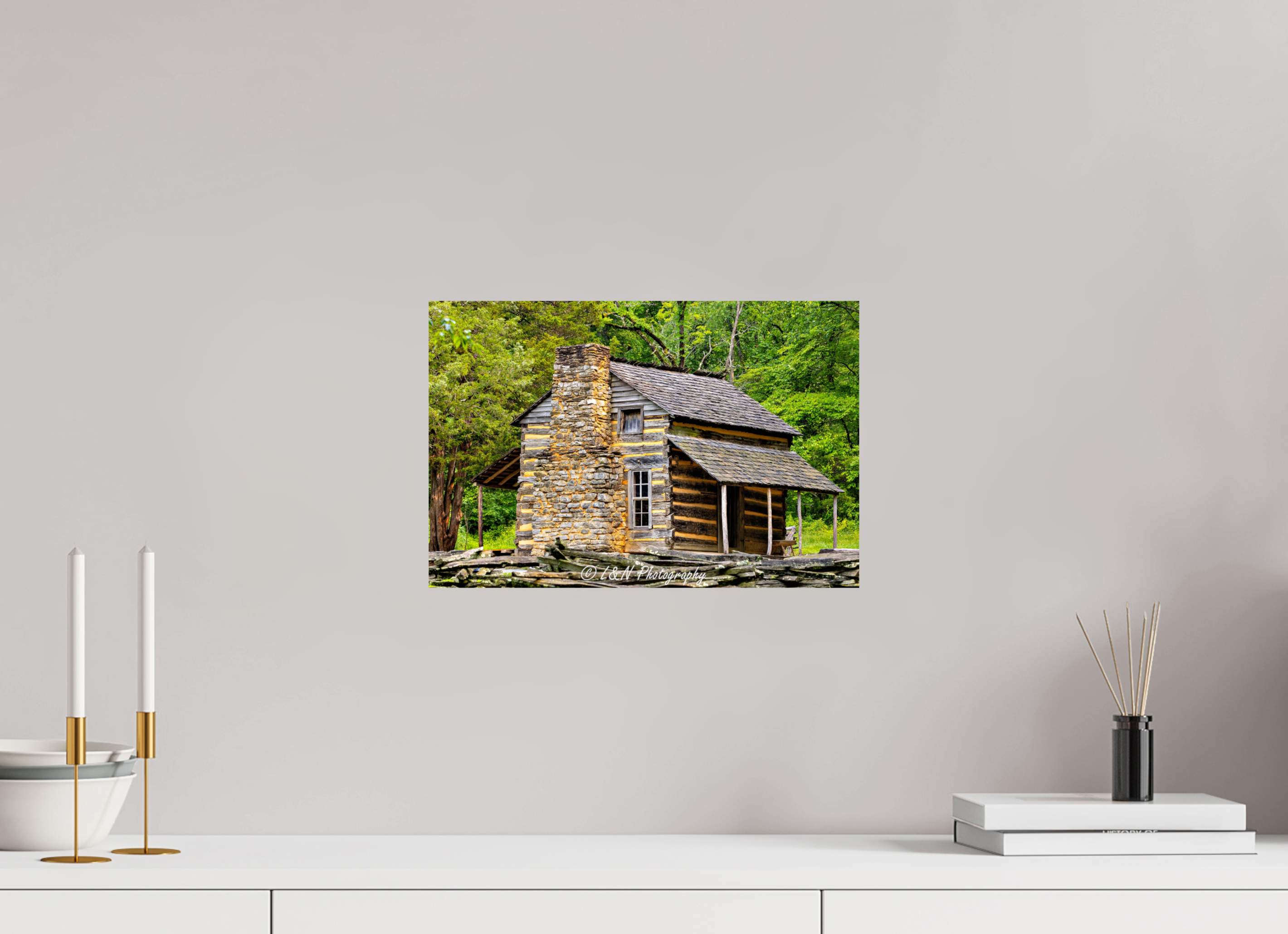 15 x 10″, Photo Print On Fuji Crystal DP II John Oliver Cabin