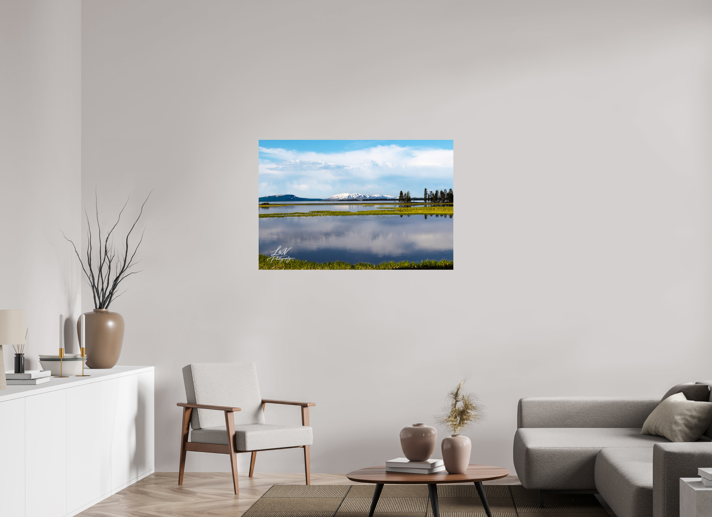 45 x 30″, Photo Print On Fuji Crystal DP II Yellowstone