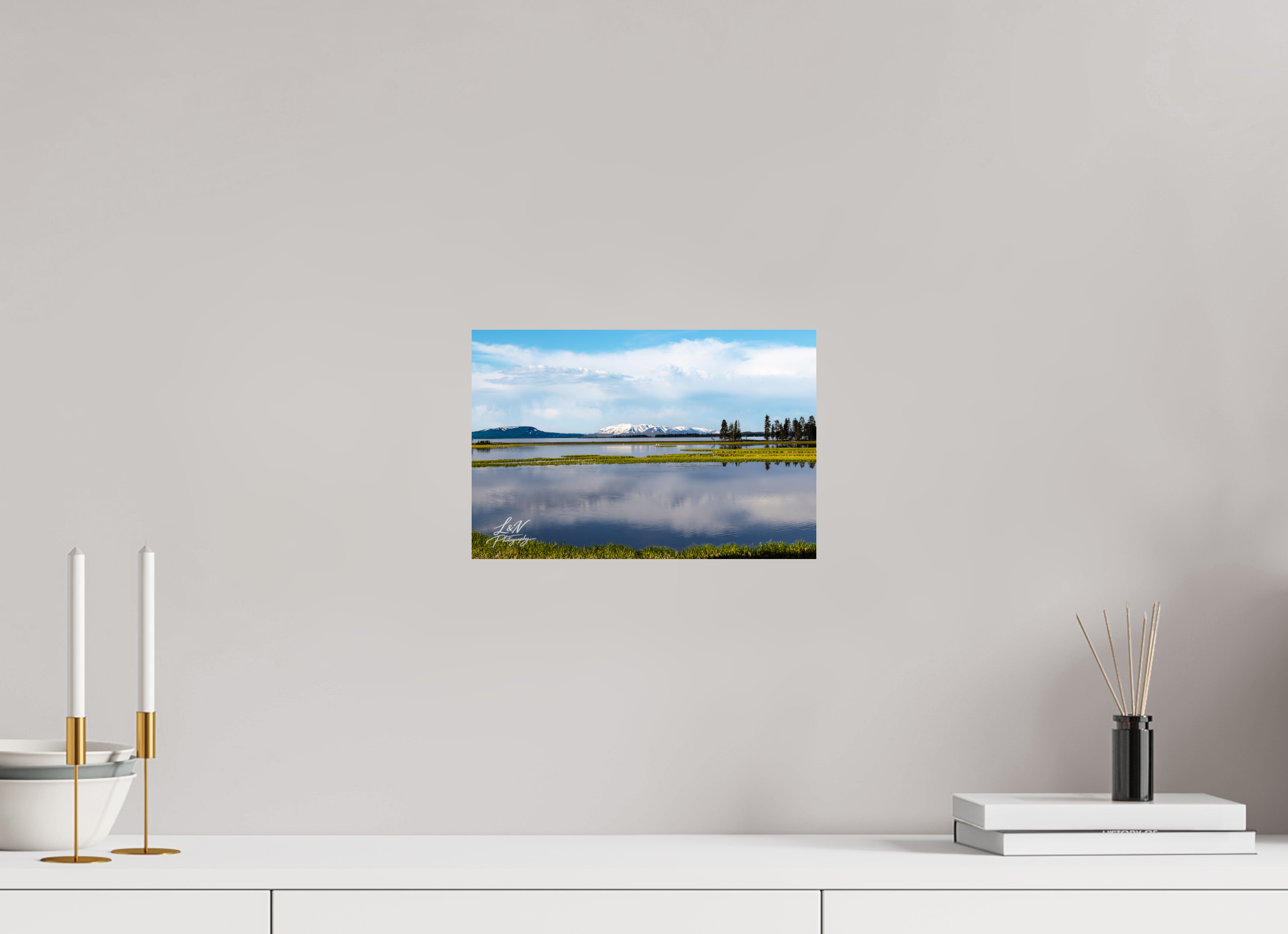 12 x 8″, Photo Print On Fuji Crystal DP II Yellowstone