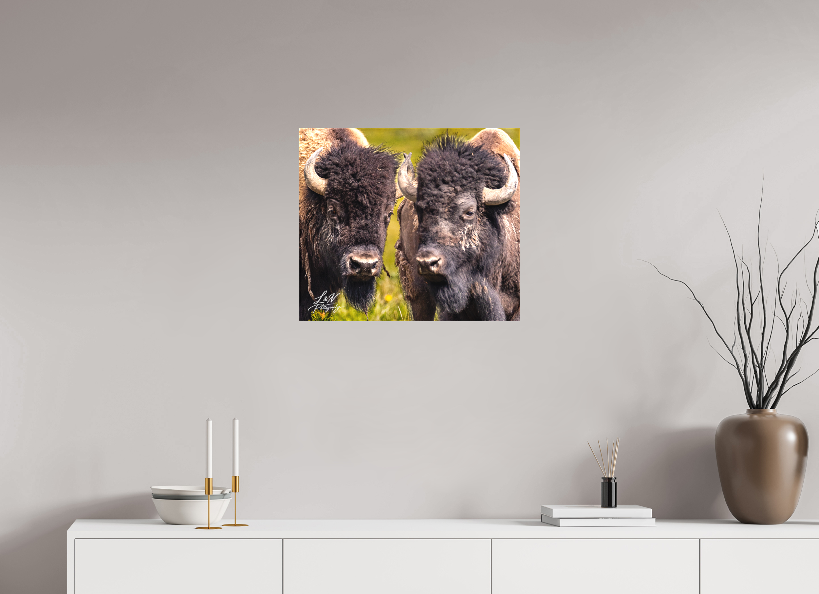 23 x 20″, Matte Canvas on Stretcher Frame Silent Strength