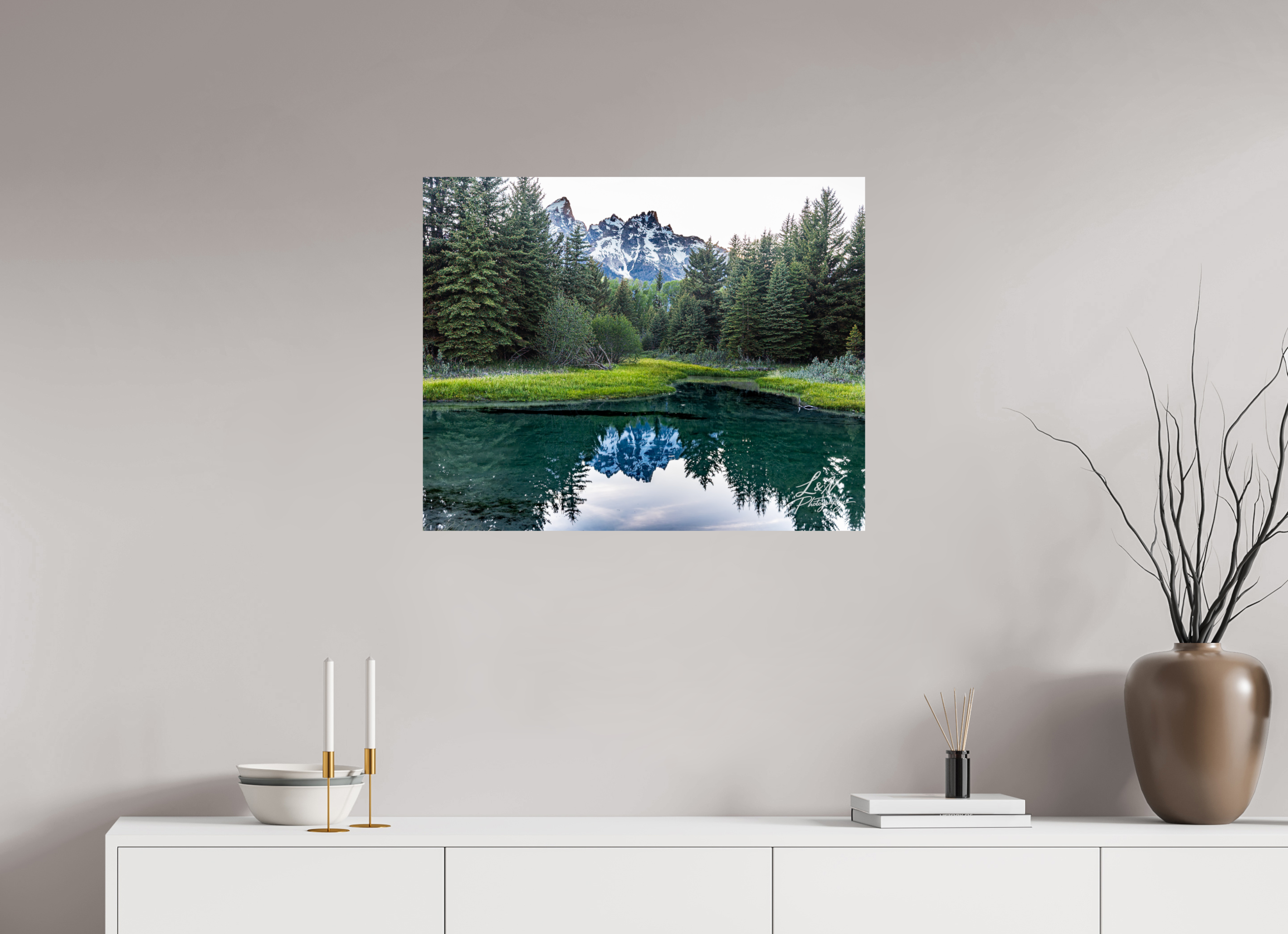 30 x 24″, Photo Print On Fuji Crystal DP II Emerald Reflection