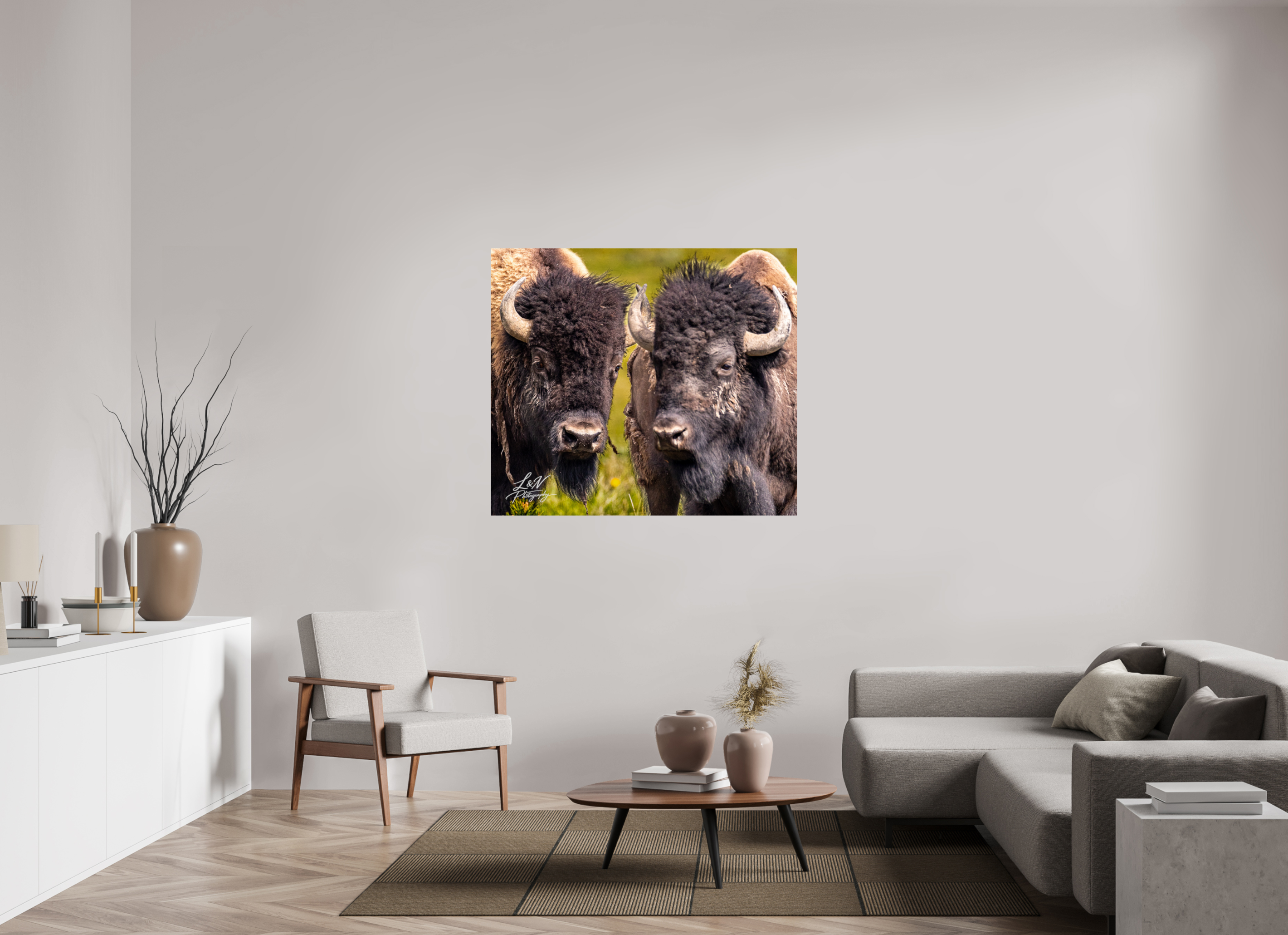 49.3 x 43″, Photo Print On Fuji Crystal DP II Silent Strength