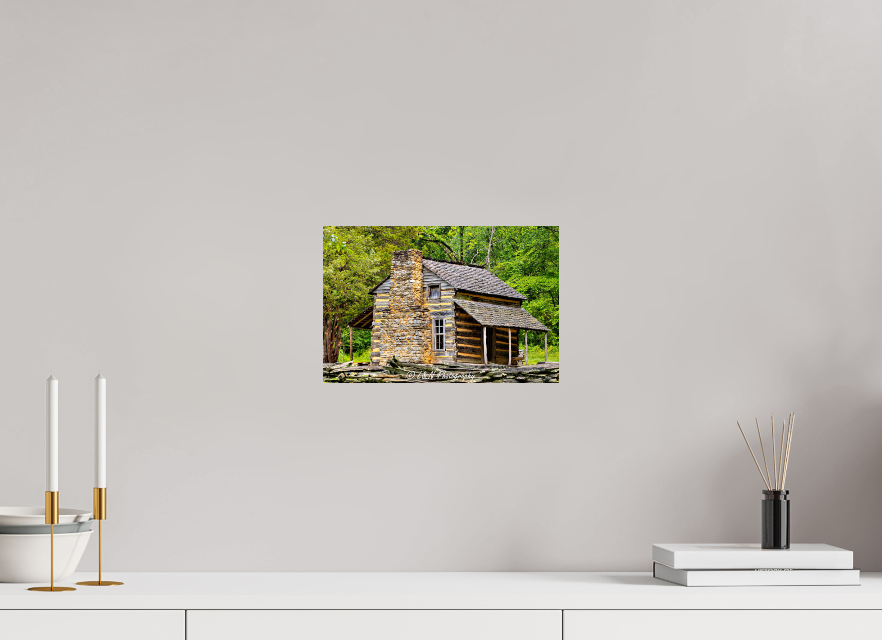 12 x 8″, Photo Print On Fuji Crystal DP II John Oliver Cabin