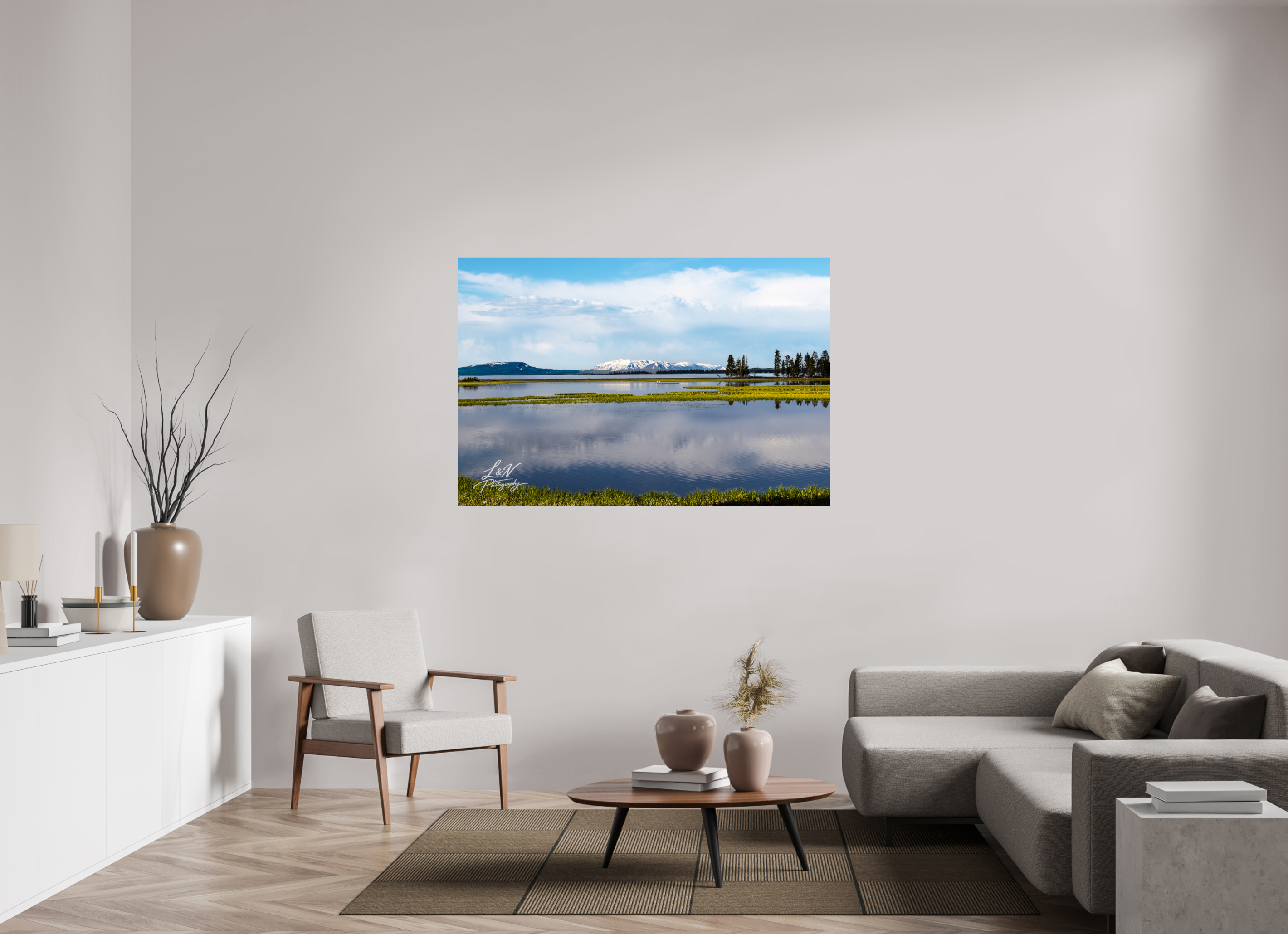 60 x 40″, Photo Print On Fuji Crystal DP II Yellowstone