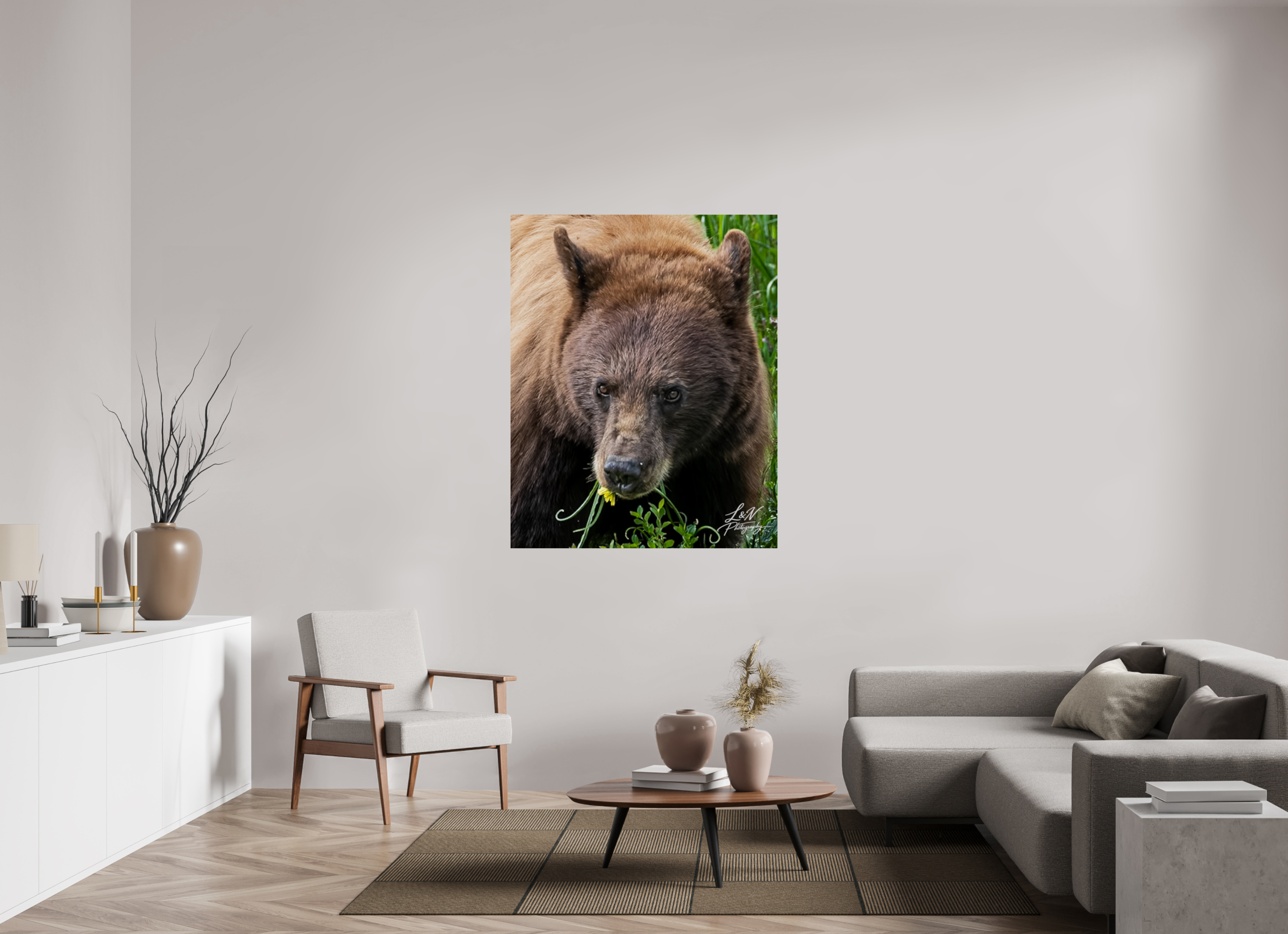 43 x 53.7″, Photo Print On Fuji Crystal DP II Eyes of the Wild