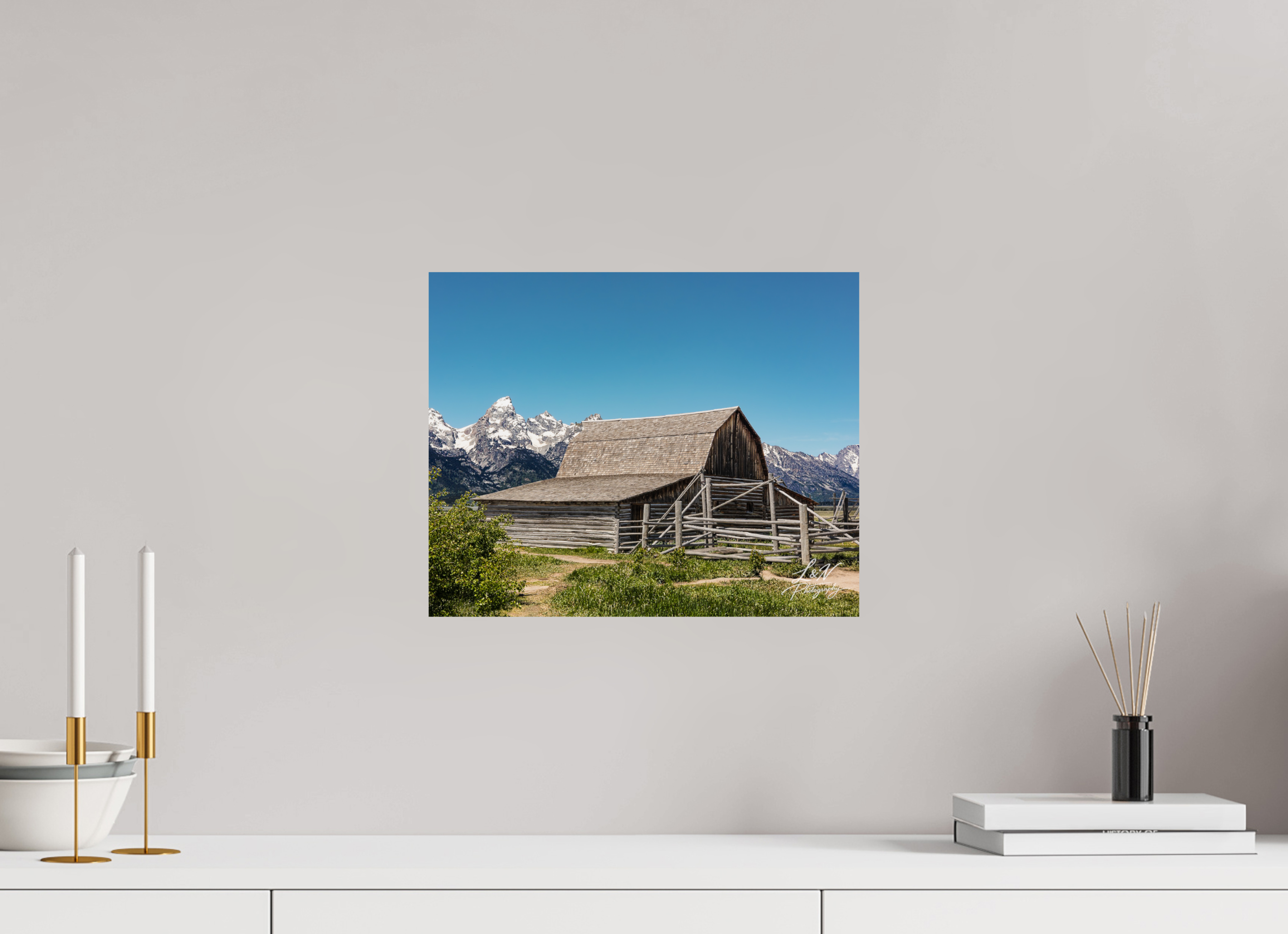 15 x 12″, Photo Print On Fuji Crystal DP II The Moulton Barn