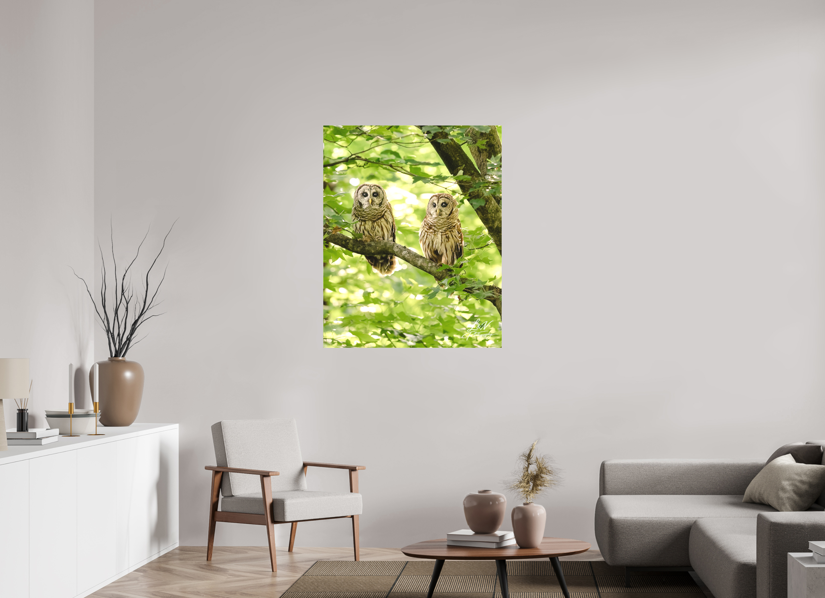 35 x 43.7″, Matte Canvas on Stretcher Frame Kindred Spirits