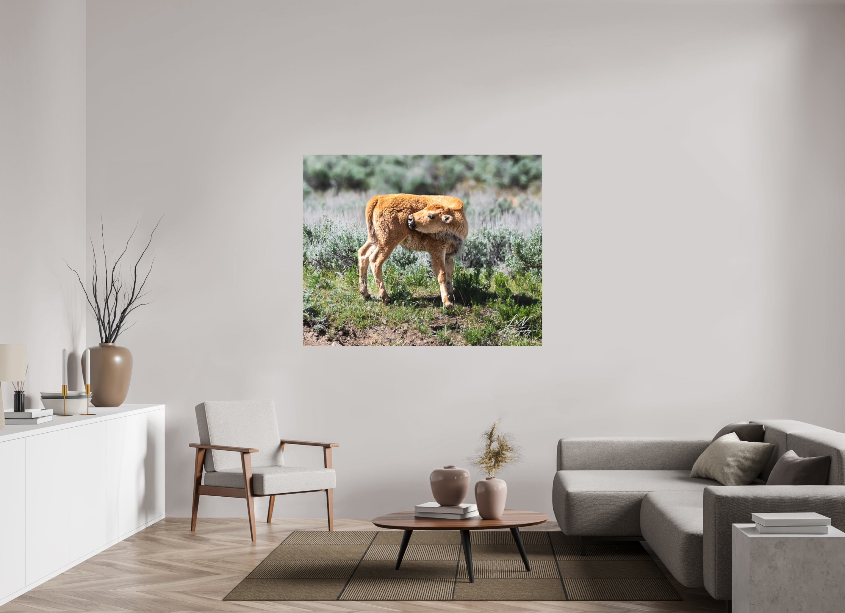 58.8 x 47″, Photo Print On Fuji Crystal DP II Looking Back