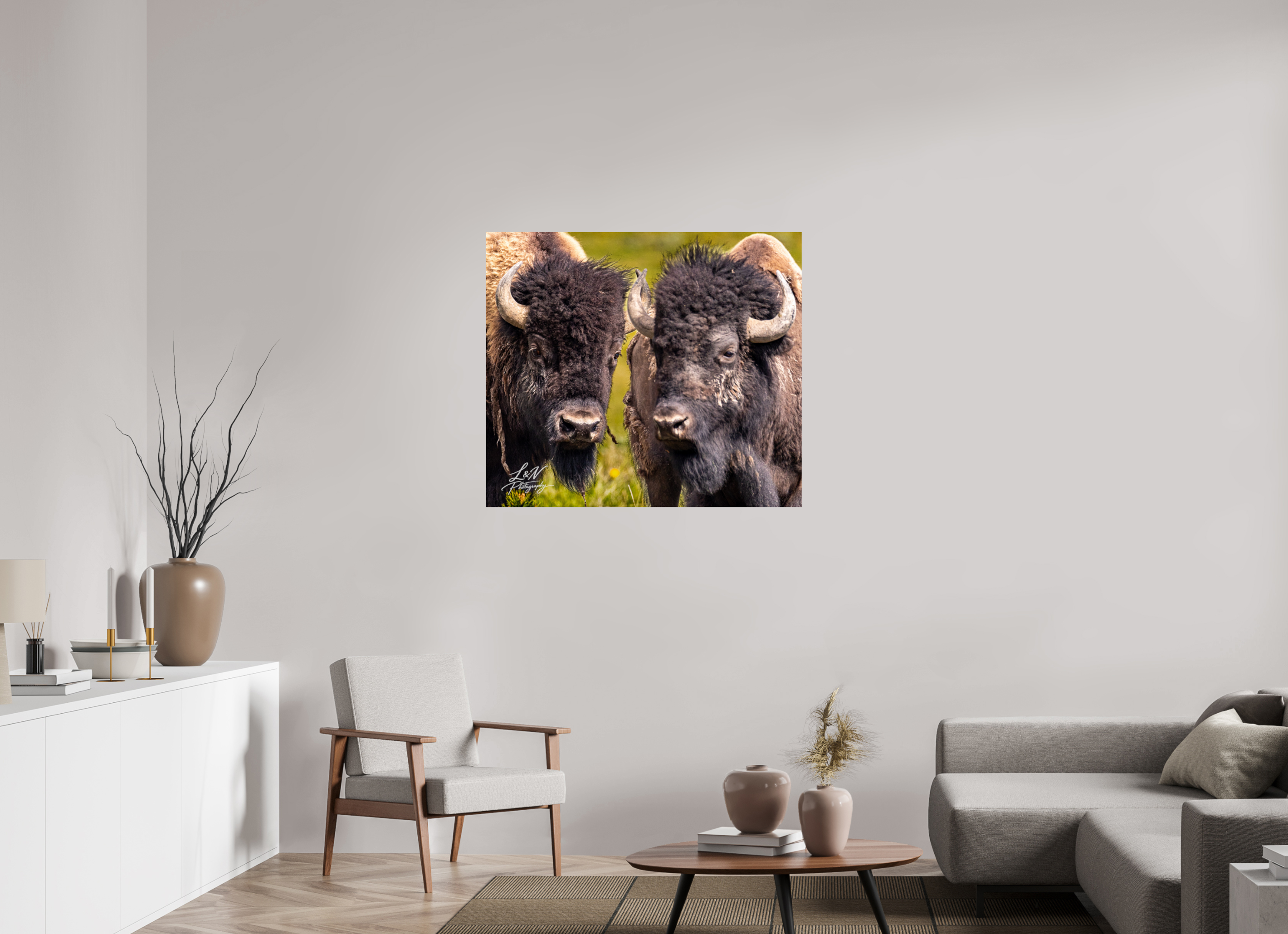 40.2 x 35″, Photo Print on Aluminum Backing Silent Strength