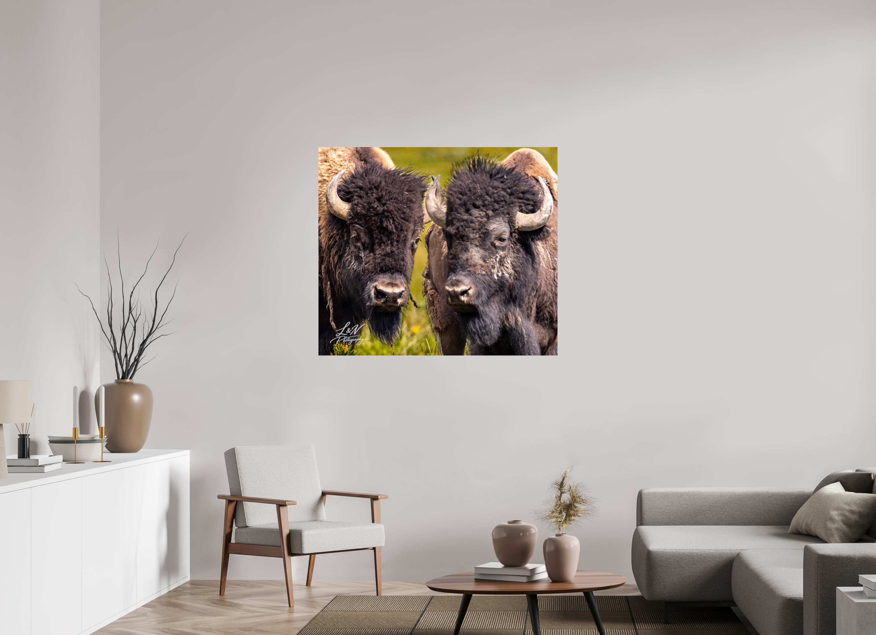 44.7 x 39″, Photo Print on Aluminum Backing Silent Strength