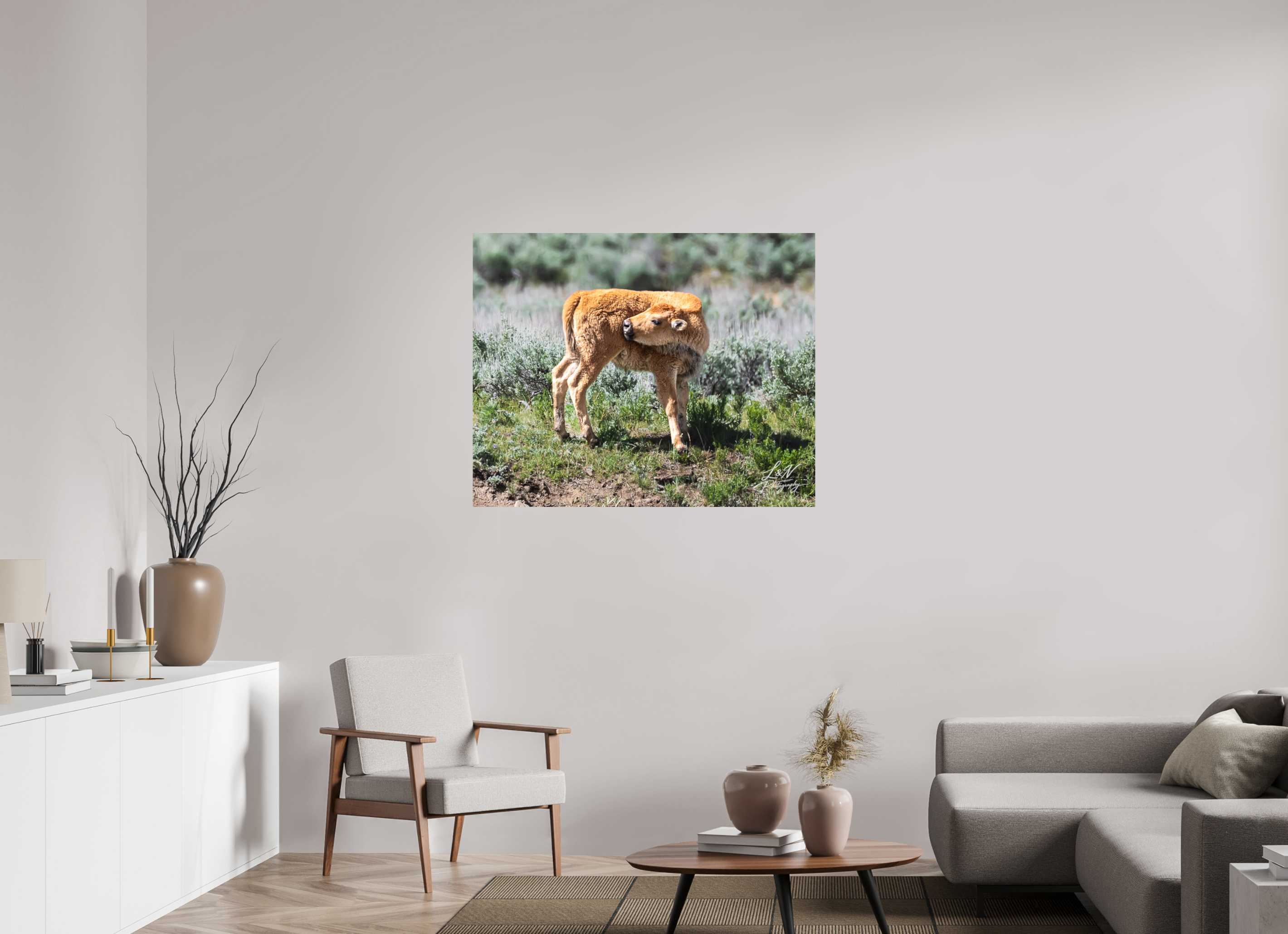 43.7 x 35″, Photo Print On Fuji Crystal DP II Looking Back
